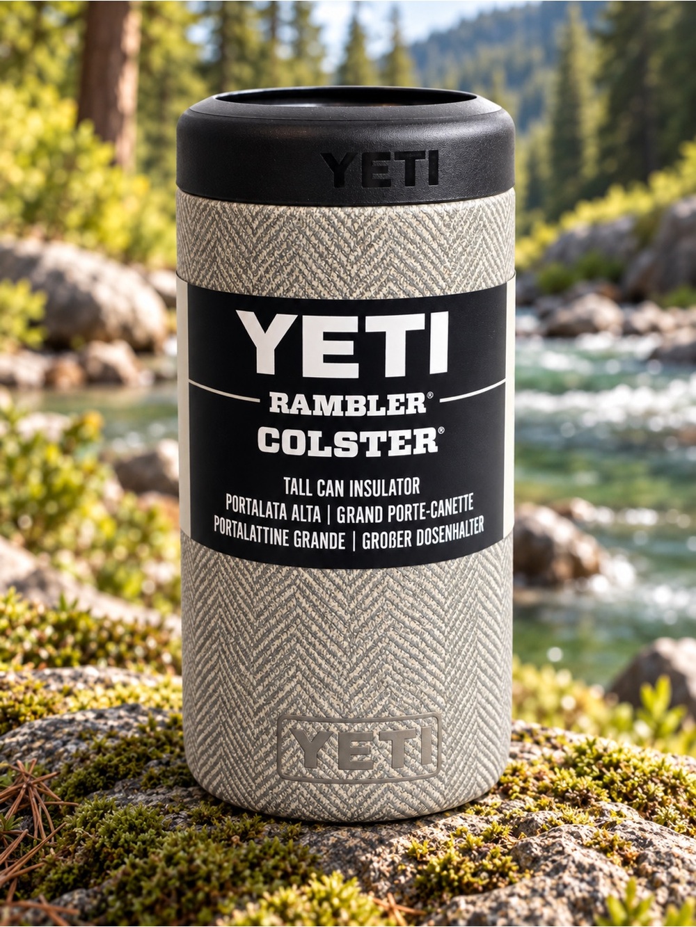 YETI Rambler Colster Tall Can Insulator 16oz in Riverhead Green